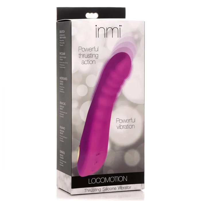 Female Sex Toys Lime Prometheus Locomotion Thrusting Silicone Vibrator