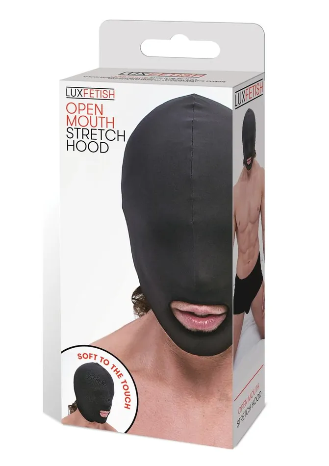 Female Sex Toys Lux Fetish Lux Fetish Open Mouth Stretch Hood