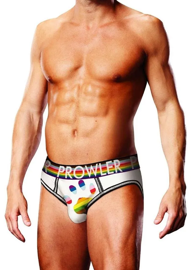 Female Sex Toys Prowler Prowler White Oversized Paw Open Brief