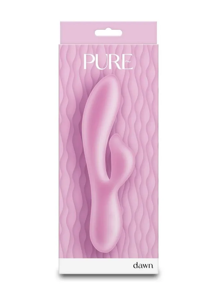 Female Sex Toys Pure Pure Dawn Rechargeable Silicone Rabbit Vibrator