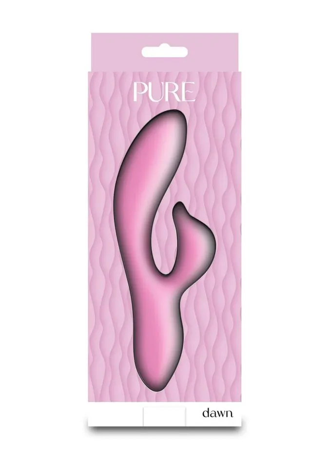 Female Sex Toys Pure Pure Dawn Rechargeable Silicone Rabbit Vibrator