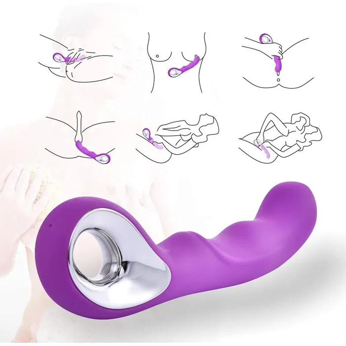 G Spot 10 Speeds Silicone USB Rechargeable Waterproof AV Wand Massager sex toys for us Female Sex Toys