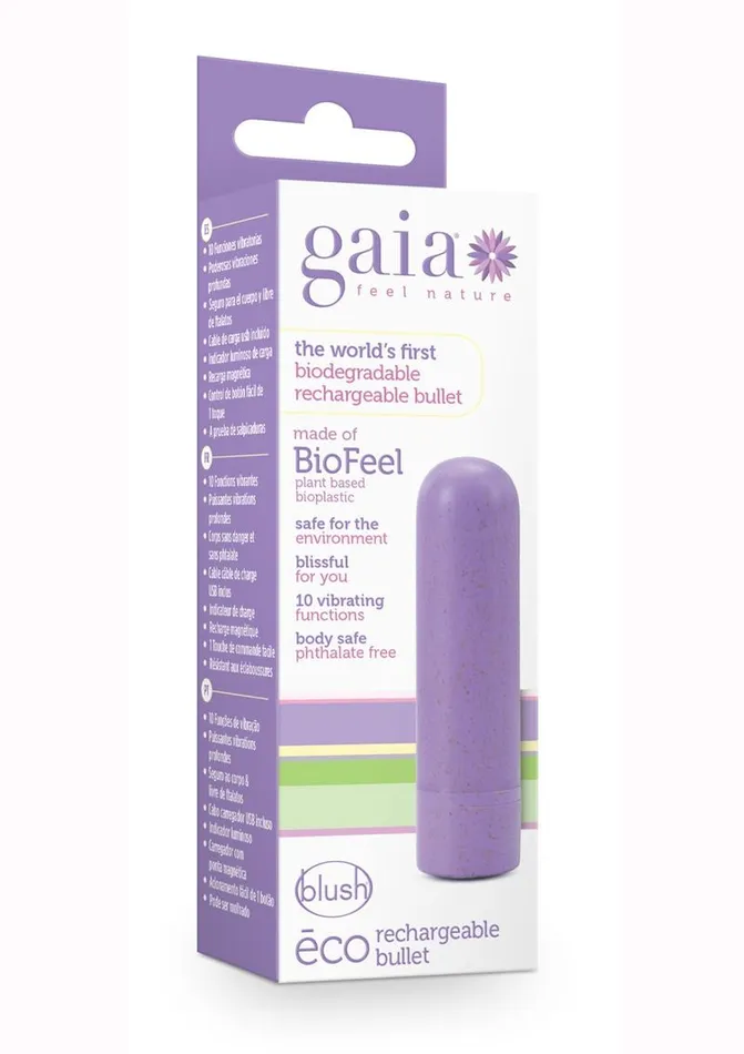 Gaia Female Sex Toys Gaia Eco Rechargeable Bullet