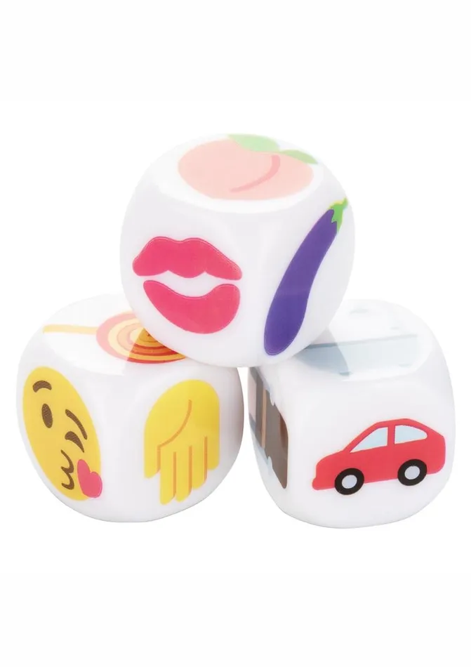 Games Emojigasm Dice Vibrators