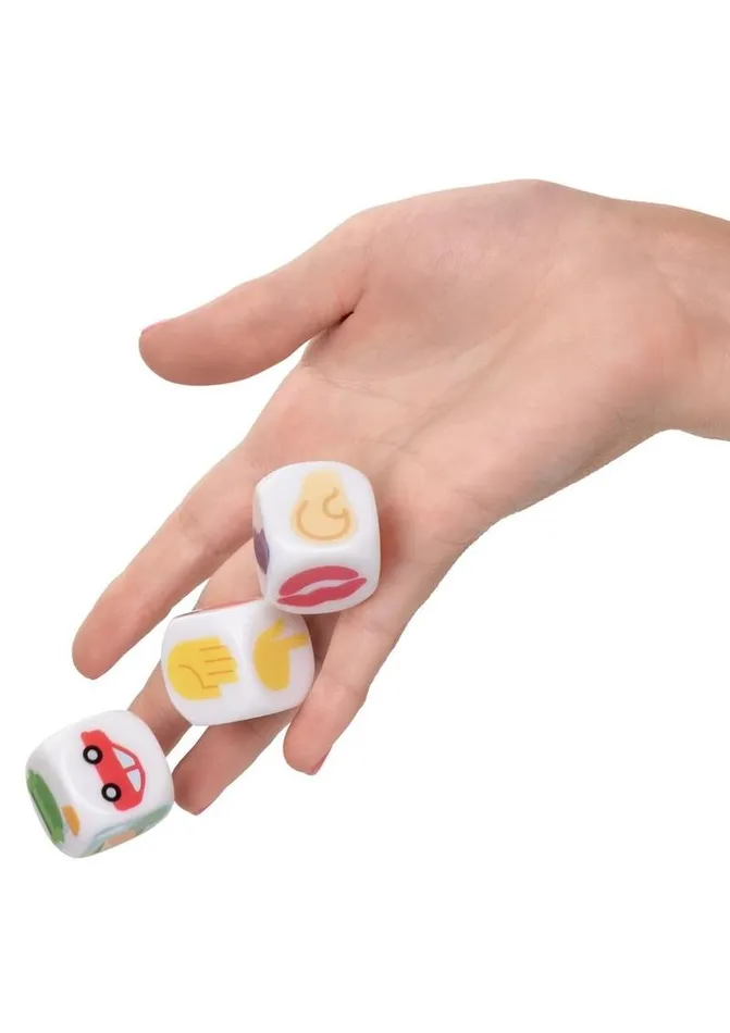 Games Emojigasm Dice Vibrators