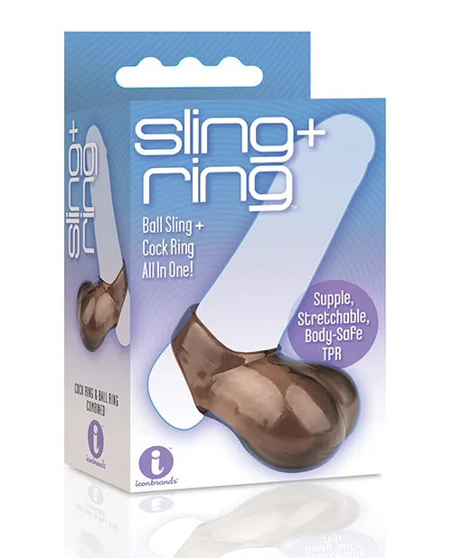 Icon Brands INC The 9s Ball Sling and Cock Ring Male Sex Toys