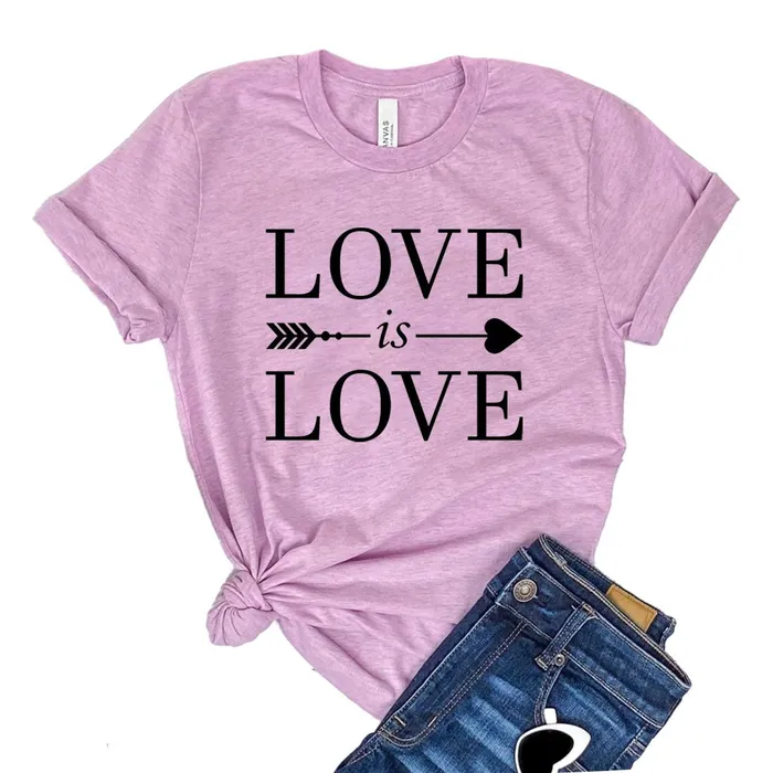 Love Is Love Tshirt White Caeneus Vibrators