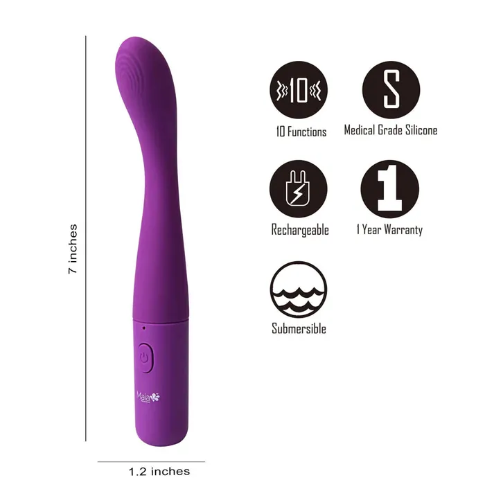 Maia Female Sex Toys Vibelite Chelsi 10function Gspot vibrator