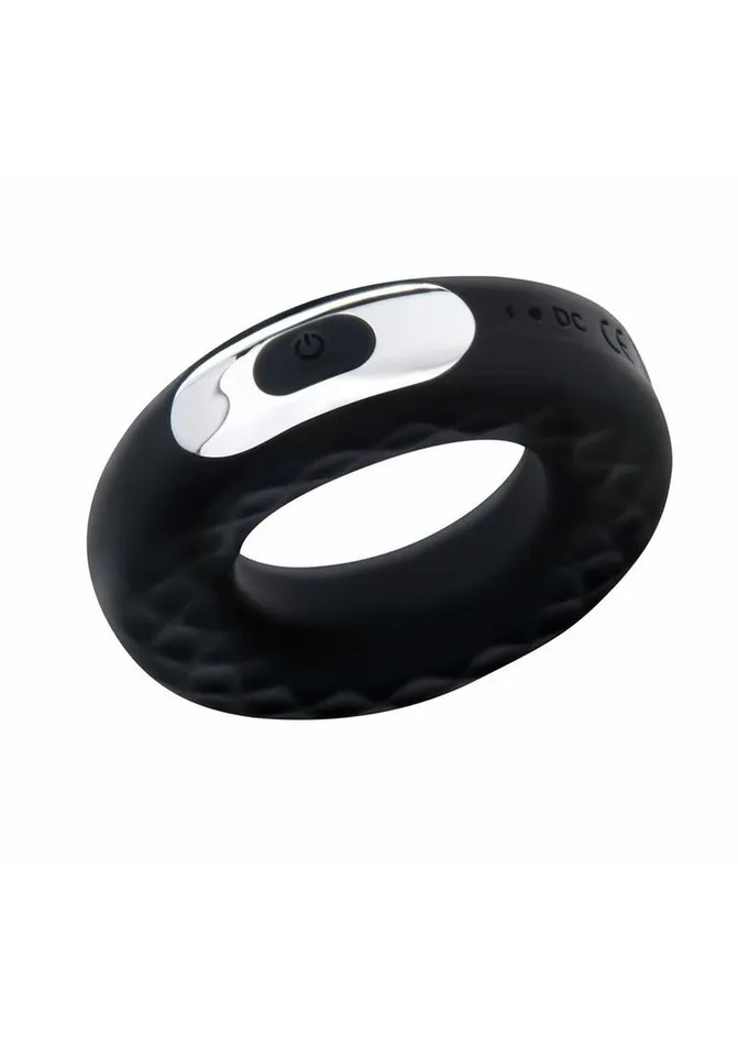 Male Sex Toys ZOLO Fat Tire Vibrating Silicone Rechargeable Cock Ring Zolo