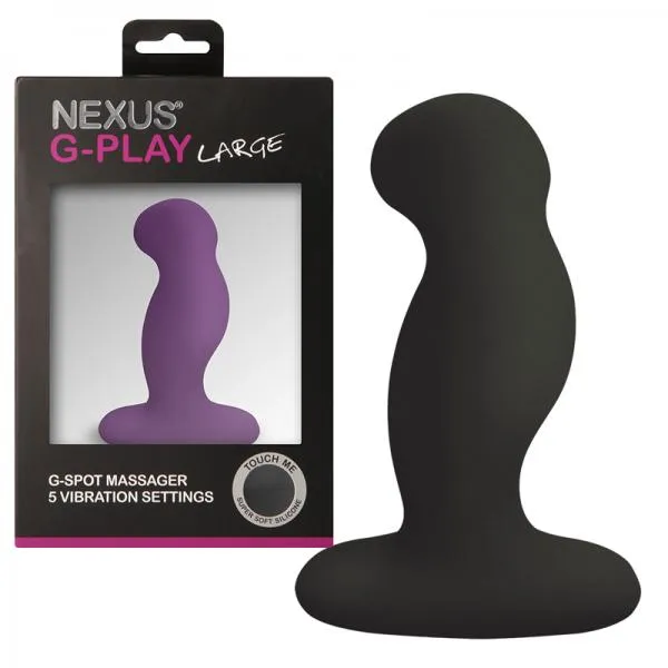Nexus GPLAYLRG Unisex Vibrator Black Nexus Anal