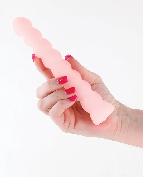 Ns Novelties INC Female Sex Toys Pure Joy Textured Vibrator Peach