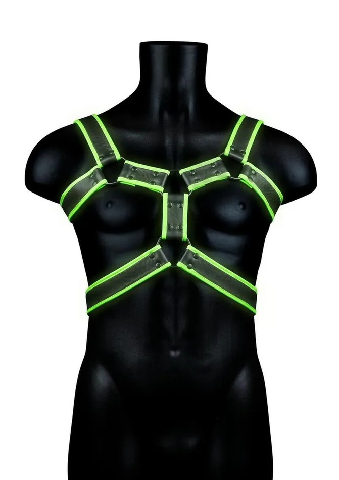 Ouch Female Sex Toys Ouch Bonded Leather Body Harness