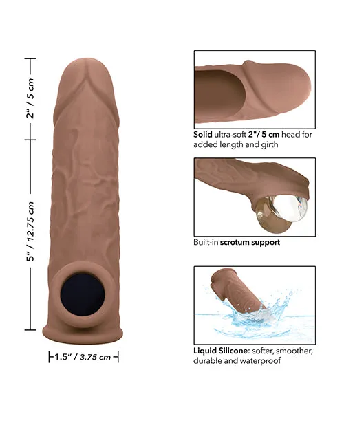 Performance Maxx LifeLike 7 Penis Extension Brown California Exotic Novelties Male Sex Toys Performance Maxx LifeLike 7 Penis Extension Brown California Exotic Novelties Male Sex Toys
