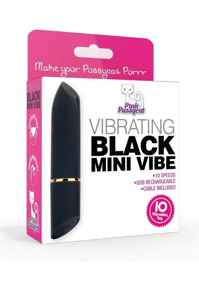 Pink Pussycat Pink Pussycat Mini Vibe Rechargeable Silicone Bullet Vibrators