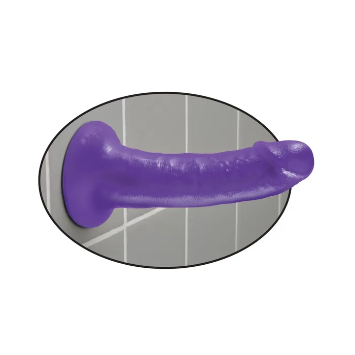 Pipedream Dildos Dillio Purple 6 Slim