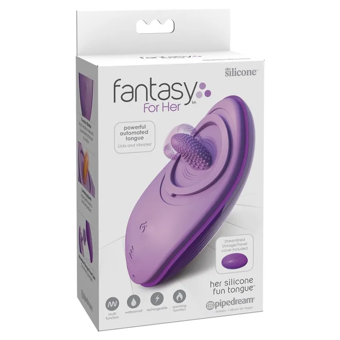 Pipedream Fantasy for Her Her Silicone Fun Tongue Female Sex Toys