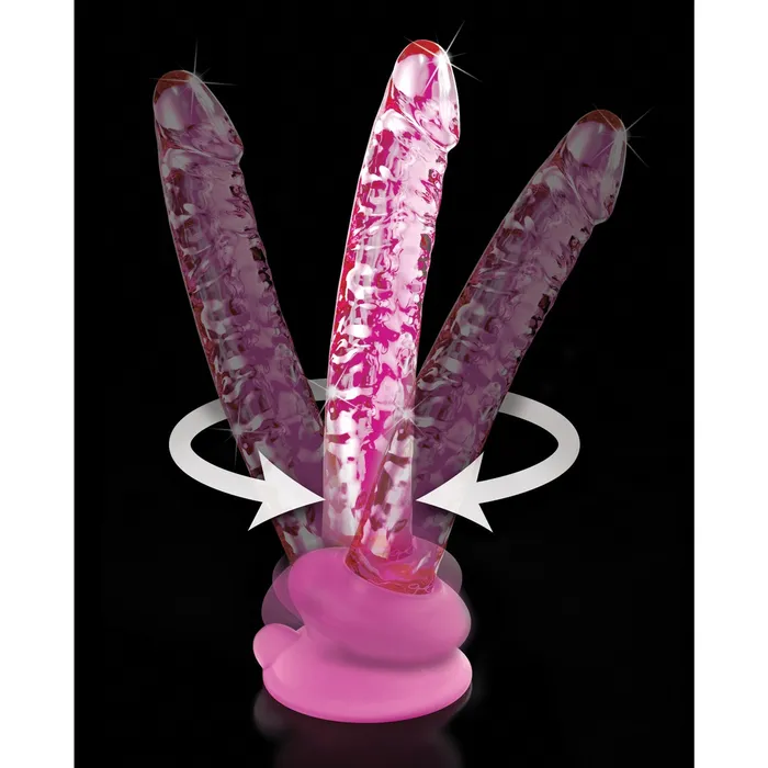 Pipedream Female Sex Toys Icicles No 86 With Silicone Suction Cup