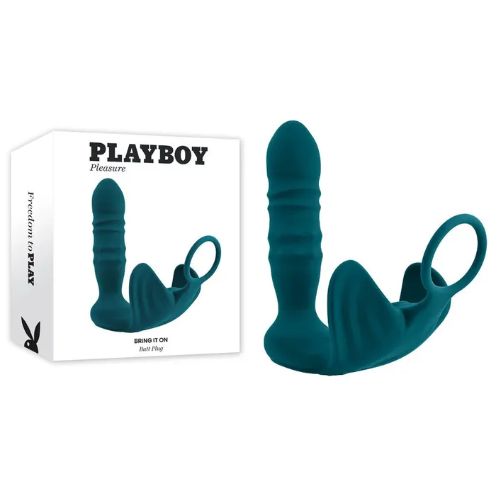 Playboy Pleasure Vibrators Playboy Pleasure BRING IT ON Teal