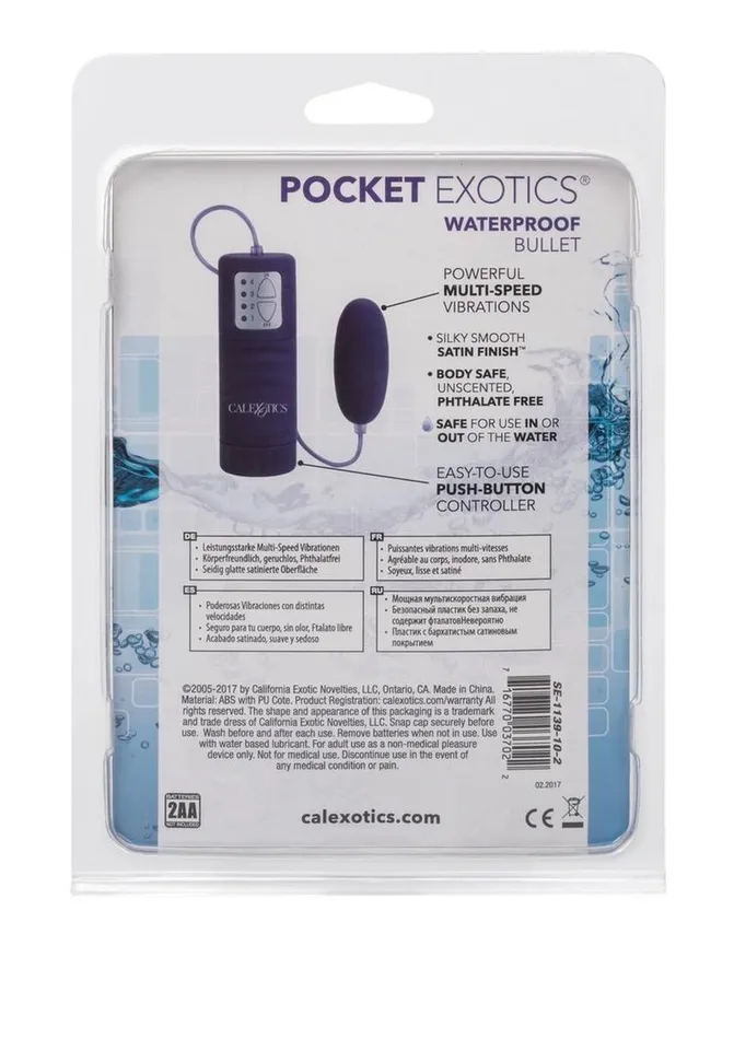 Pocket Exotics Female Sex Toys Pocket Exotics Waterproof Bullet