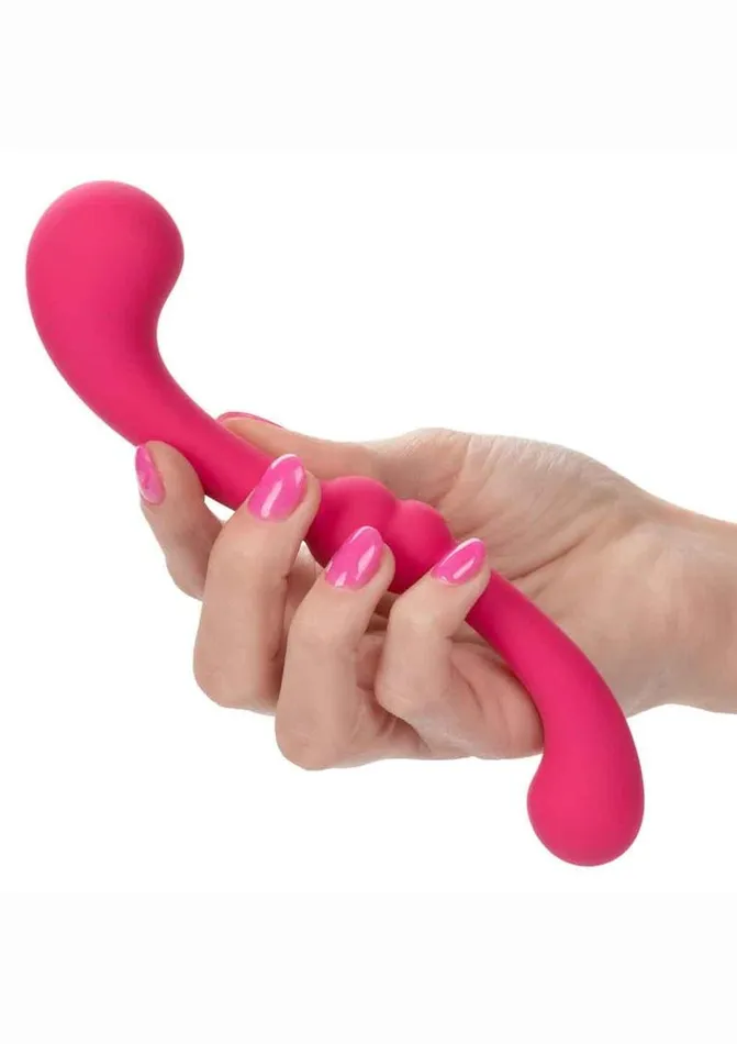 Pretty Little Wands Curvy Rechargeable Silicone Vibrator Pretty Little Wands Female Sex Toys