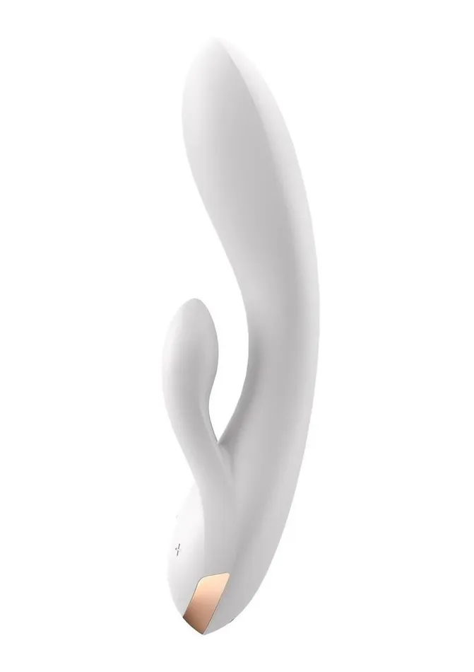 Satisfyer Vibrators Satisfyer Double Flex Silicone Rabbit Vibrator