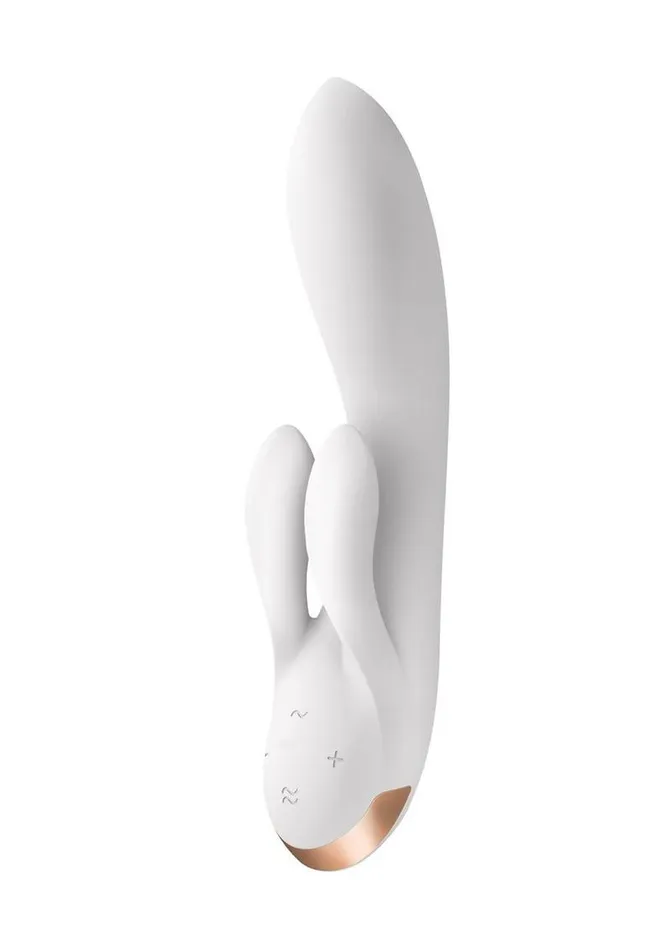 Satisfyer Vibrators Satisfyer Double Flex Silicone Rabbit Vibrator