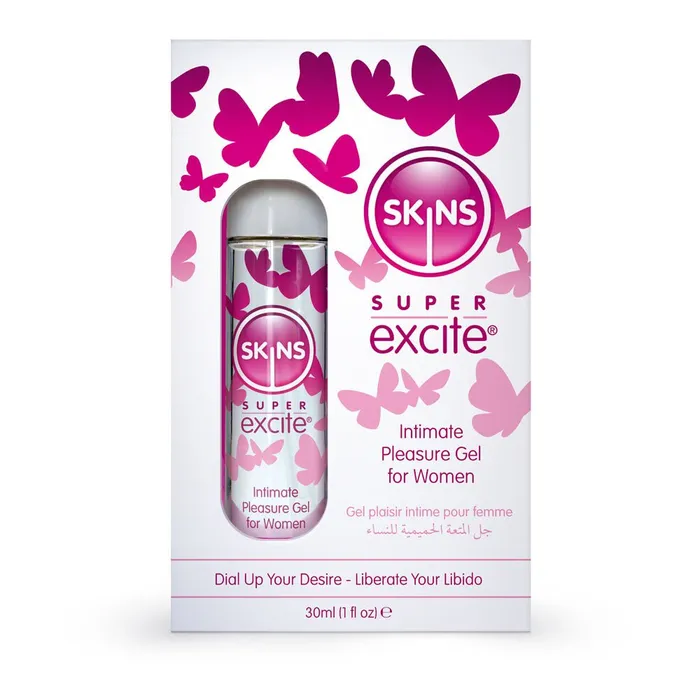 Skins Super Excite Intimate Pleasure Gel for Women 30 ml Creative Conceptions Enhancers