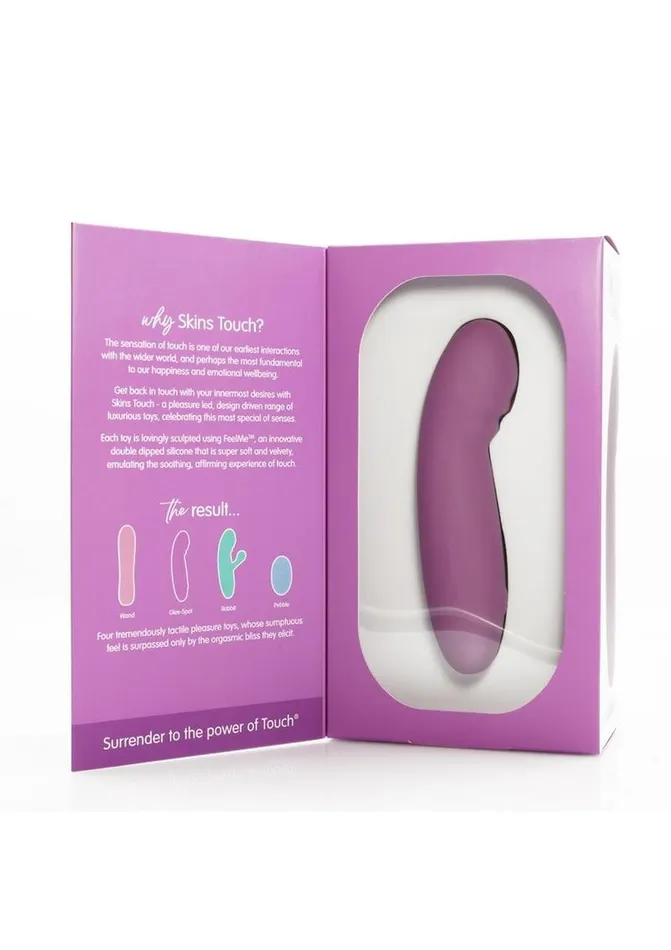 Skins Touch The Glee Spot Rechargeable Silicone Vibrator Skins Female Sex Toys