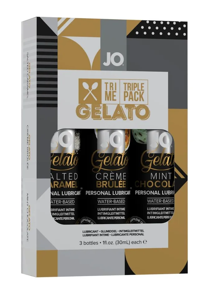 System JO Vibrators JO TriMe Triple Pack Gelato