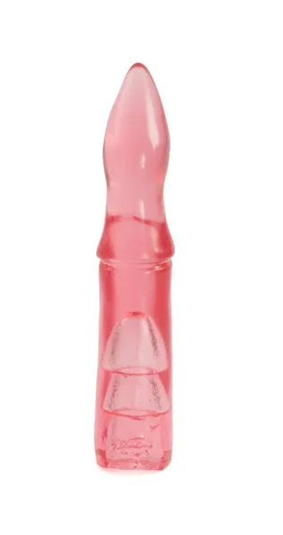 VacULock Crystal Jellie Prober Pink VacULock Dildos