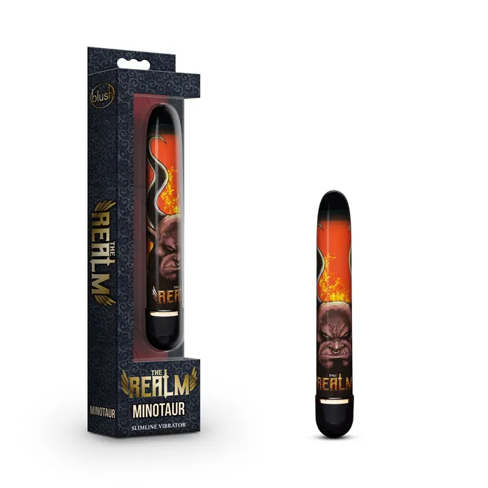 Vibrators Blush Novelties The Realm Minotaur Red