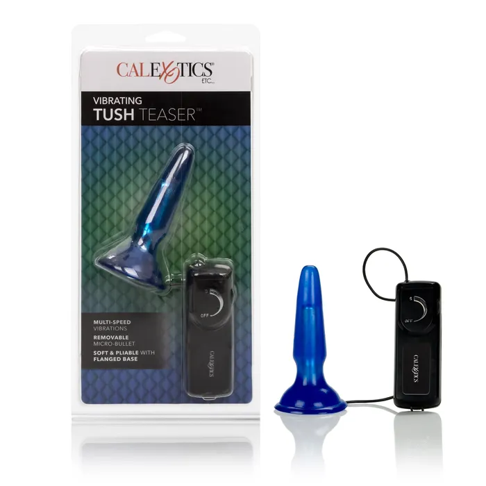 Vibrators California Exotic Tush Teaser Blue