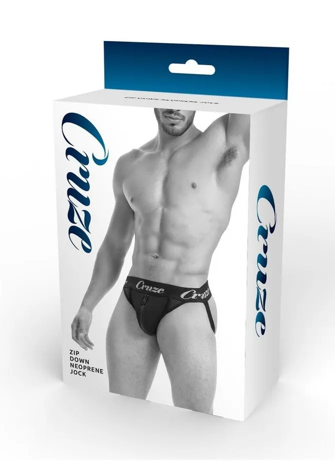 Vibrators Cruze Cruze Buckle Up Zipper Jockstrap