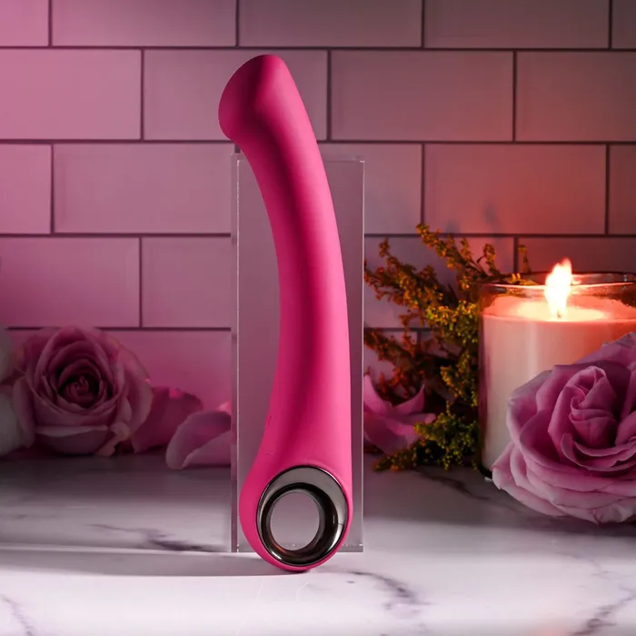 Vibrators Evolved PLEASURE CURVE Pink 19 cm USB Rechargeable Vibrator Evolved