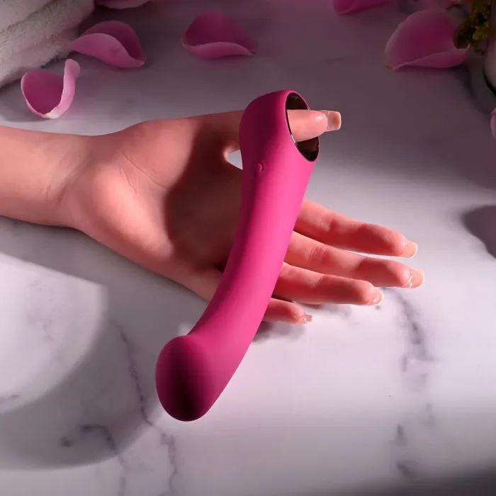 Vibrators Evolved PLEASURE CURVE Pink 19 cm USB Rechargeable Vibrator Evolved