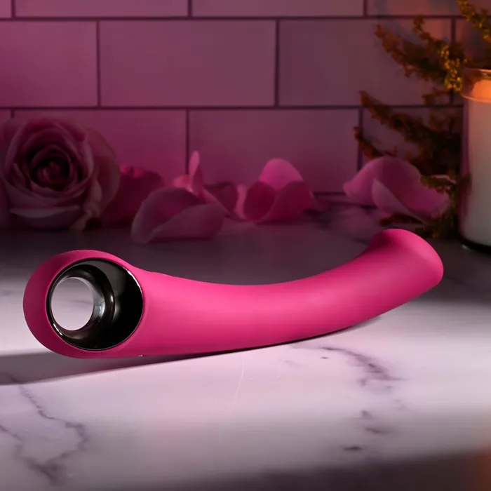 Vibrators Evolved PLEASURE CURVE Pink 19 cm USB Rechargeable Vibrator Evolved