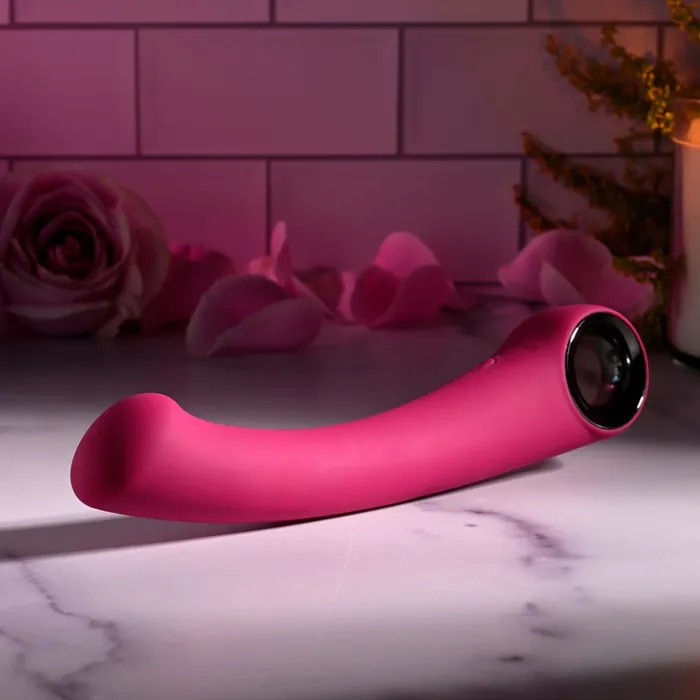 Vibrators Evolved PLEASURE CURVE Pink 19 cm USB Rechargeable Vibrator Evolved