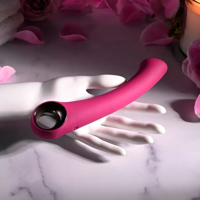 Vibrators Evolved PLEASURE CURVE Pink 19 cm USB Rechargeable Vibrator Evolved