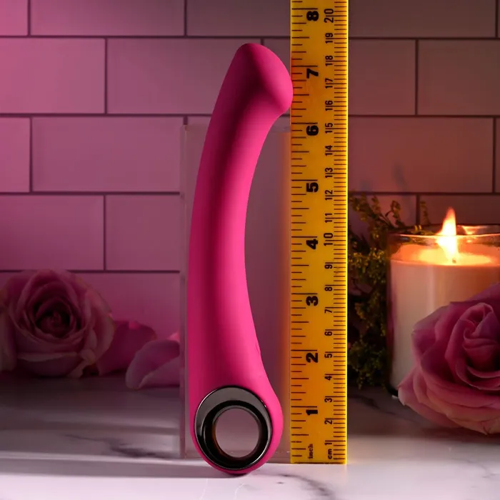 Vibrators Evolved PLEASURE CURVE Pink 19 cm USB Rechargeable Vibrator Evolved