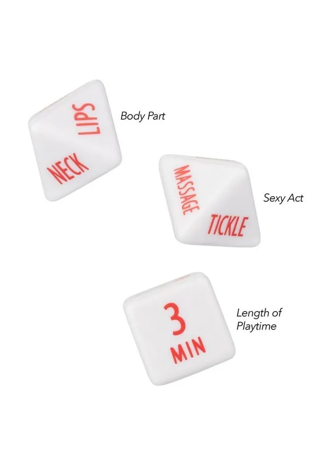 Vibrators Games Tempt and Tease Dice