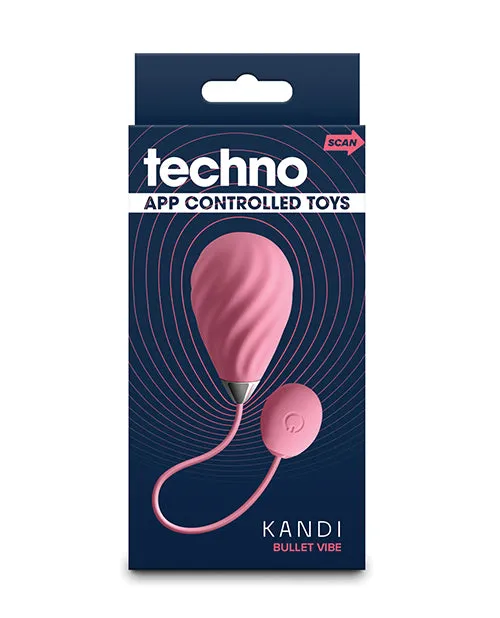 Vibrators Ns Novelties INC Techno Kandi App Controlled Kegel Pink