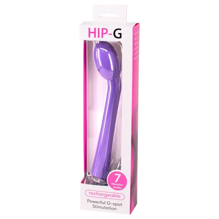 Vibrators Seven Creations Hip G Rechargeable Purple USB Rechargeable Vibrator