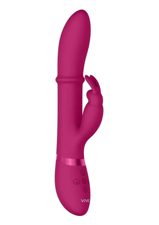 Vive by Shots Vive Halo Rechargeable Silicone Ring Rabbit Vibrator Female Sex Toys