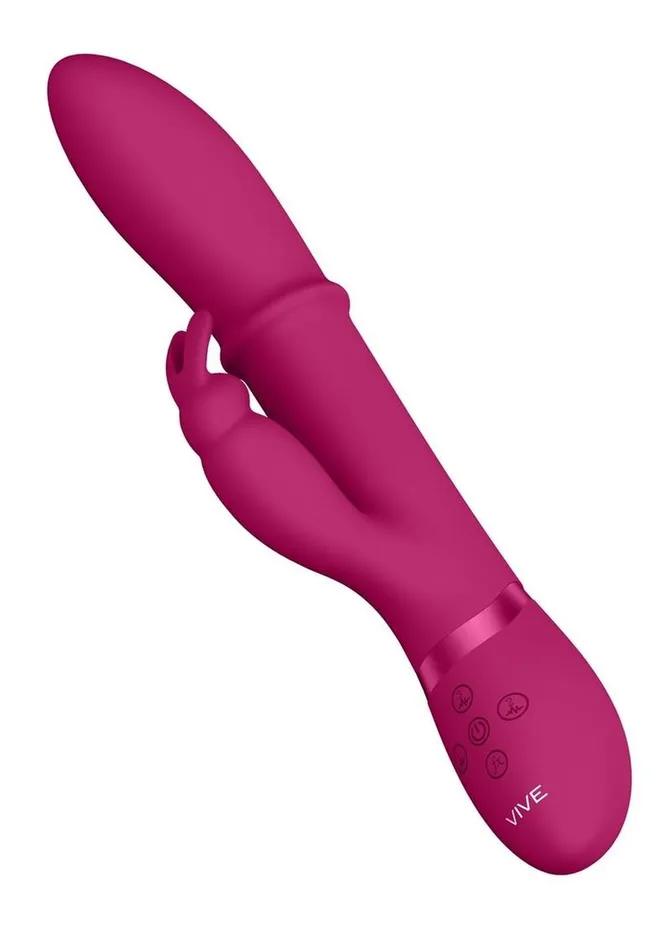 Vive by Shots Vive Halo Rechargeable Silicone Ring Rabbit Vibrator Female Sex Toys