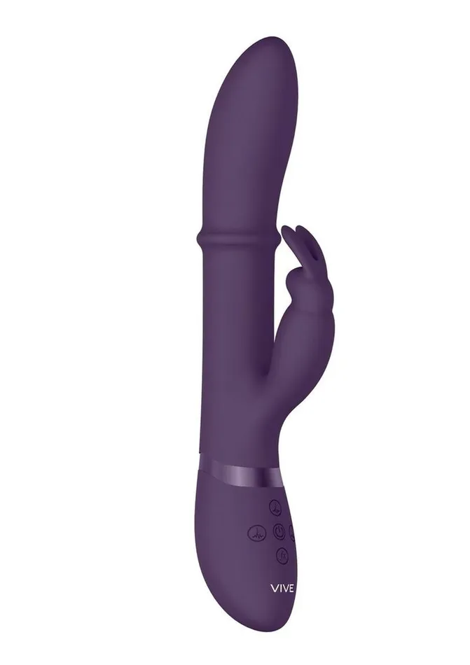 Vive by Shots Vive Halo Rechargeable Silicone Ring Rabbit Vibrator Female Sex Toys