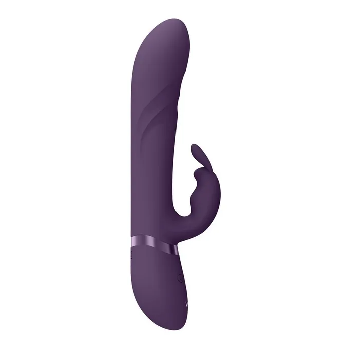 VIVE Nari Purple 241 cm USB Rechargeable Rabbit Vibrator Shots Toys Vibrators