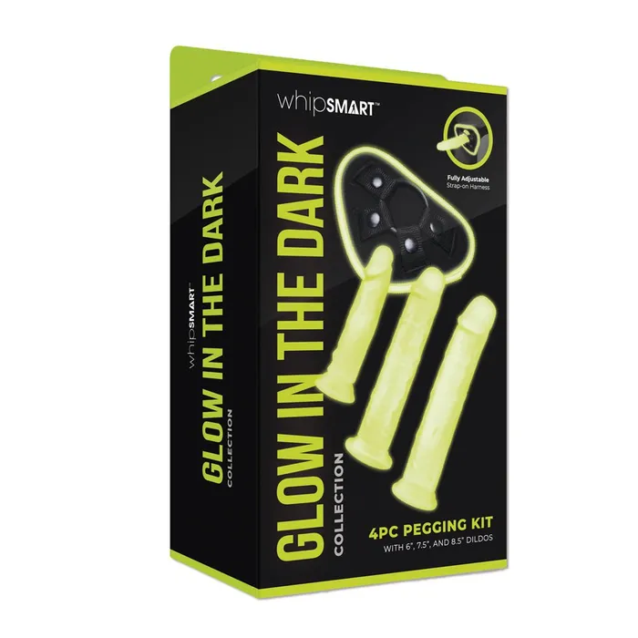 WhipSmart Dildos WhipSmart Glow In The Dark 4pc Pegging Kit