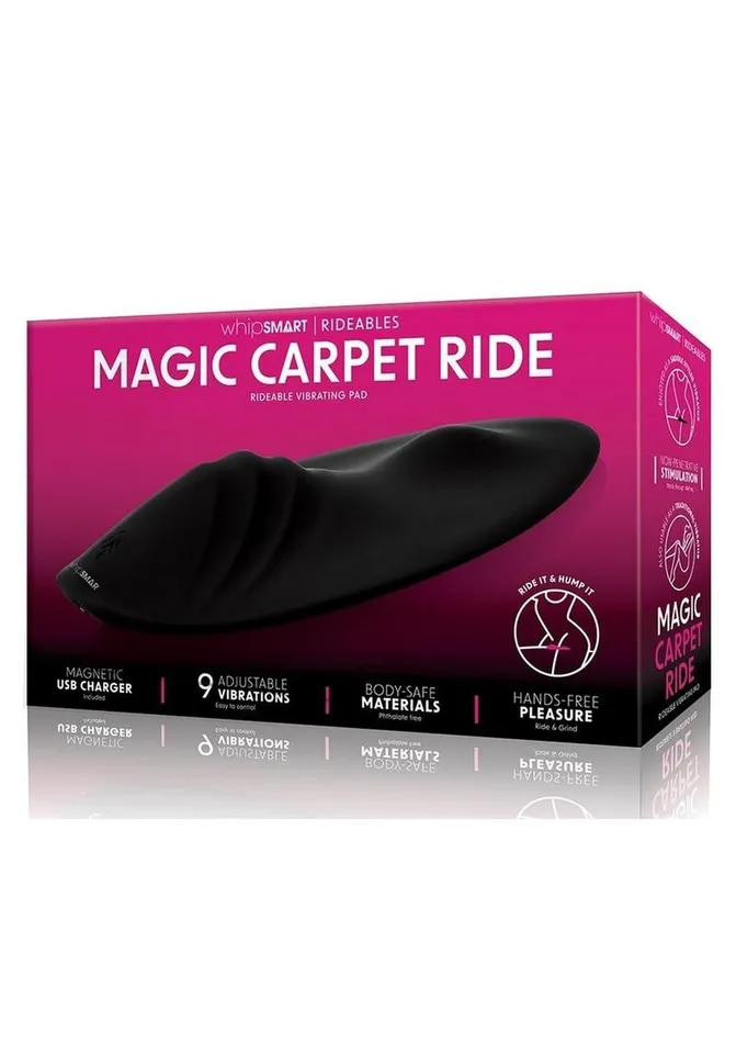 WhipSmart Magic Carpet Ride Rechargeable Silicone Vibrating Pad Whipsmart Female Sex Toys