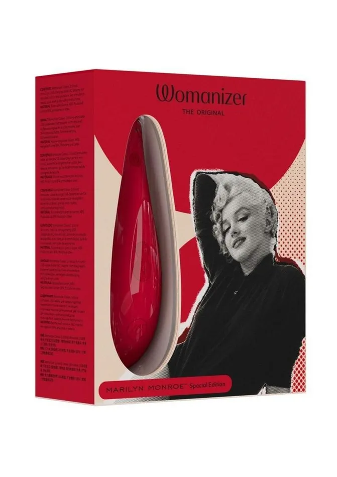 Womanizer Marilyn Monroe Special Edition Rechargeable Clitoral Stimulator Womanizer Female Sex Toys