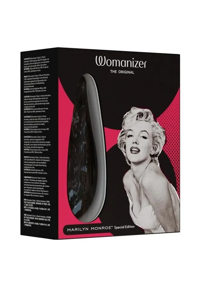 Womanizer Marilyn Monroe Special Edition Rechargeable Clitoral Stimulator Womanizer Female Sex Toys